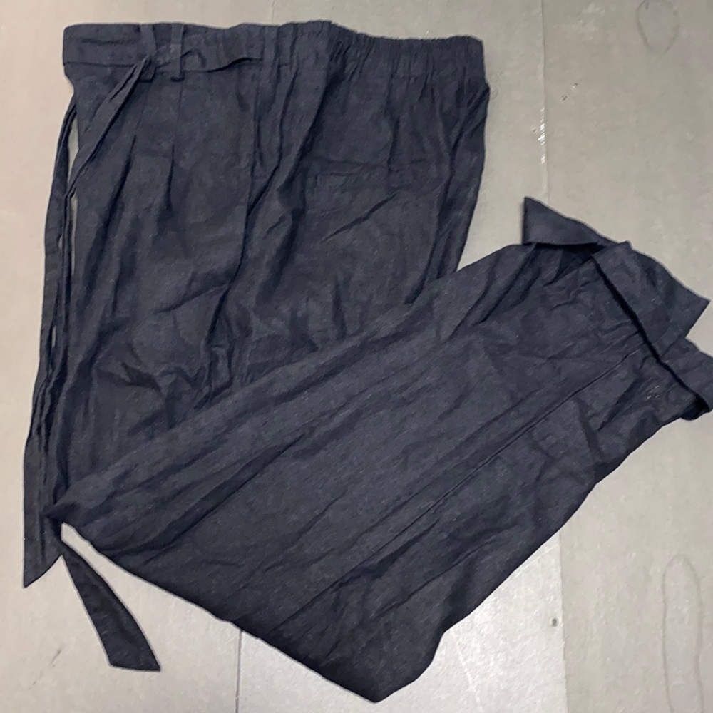 Love Tree Large Black Wide Leg Pants